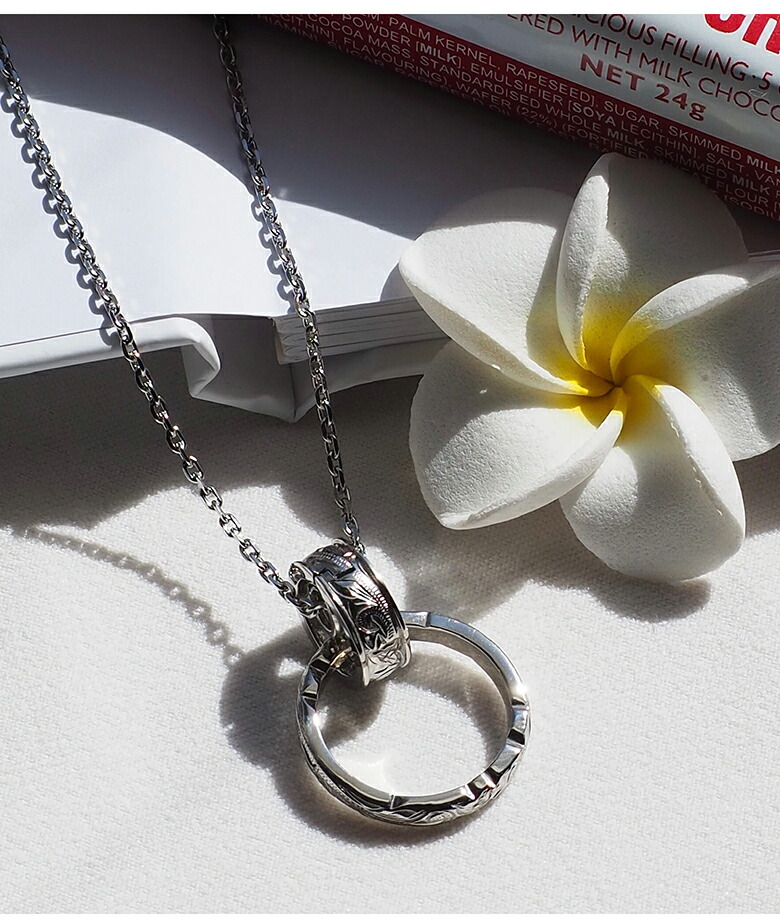 楽天市場】laki+ 指輪用ネックレス ハワイアンリングホルダー リング