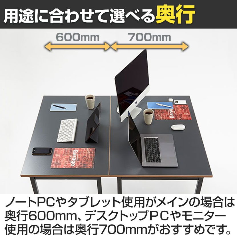 楽天市場】Garage(ガラージ) ワーキングテーブル デスク 木製