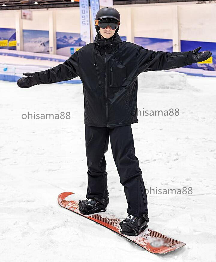 楽天市場】【送料無料 】韓国風 スキーウェア 男女兼用 暖かい