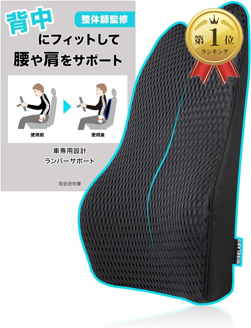 楽天市場】【楽天ランキング1位入賞】整体師が監修 ランバーサポート