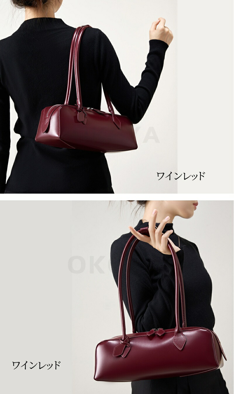 楽天市場】本革 横長ボストンバッグ ワイド ミニ ボストンバッグ 横長