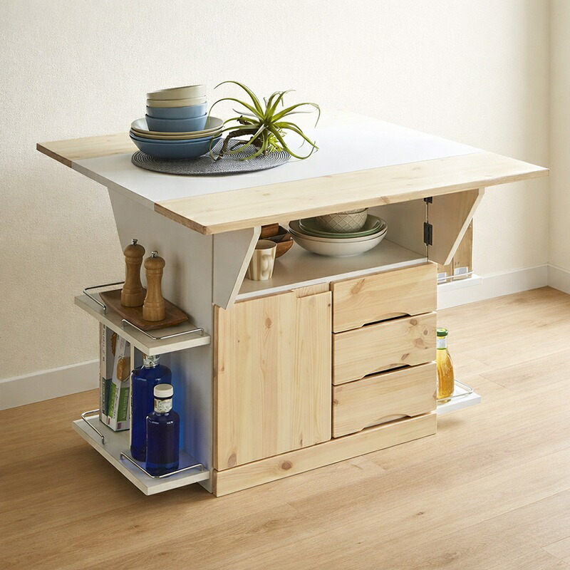 作業台 食器棚 キャスター付き完成品」の人気商品一覧 | 安い商品を