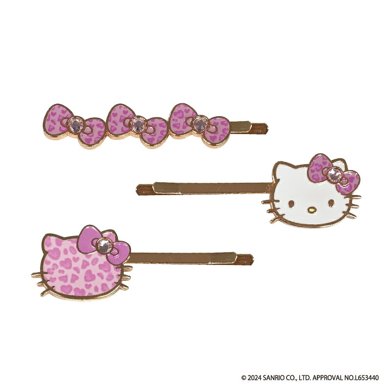 楽天市場】ハローキティ ヘアピン グッズ ヘアピンセット ヒョウ