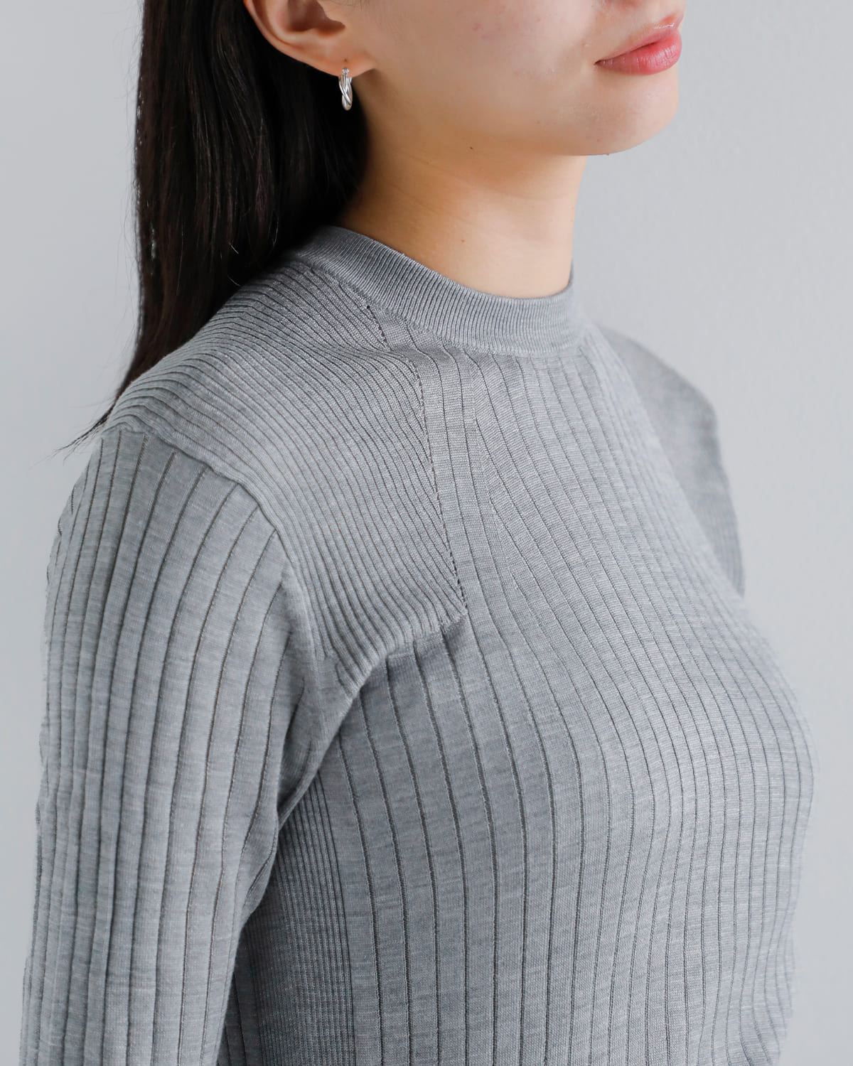 楽天市場】セール【40%OFF】CINOH チノ シルク クルーネック タイト