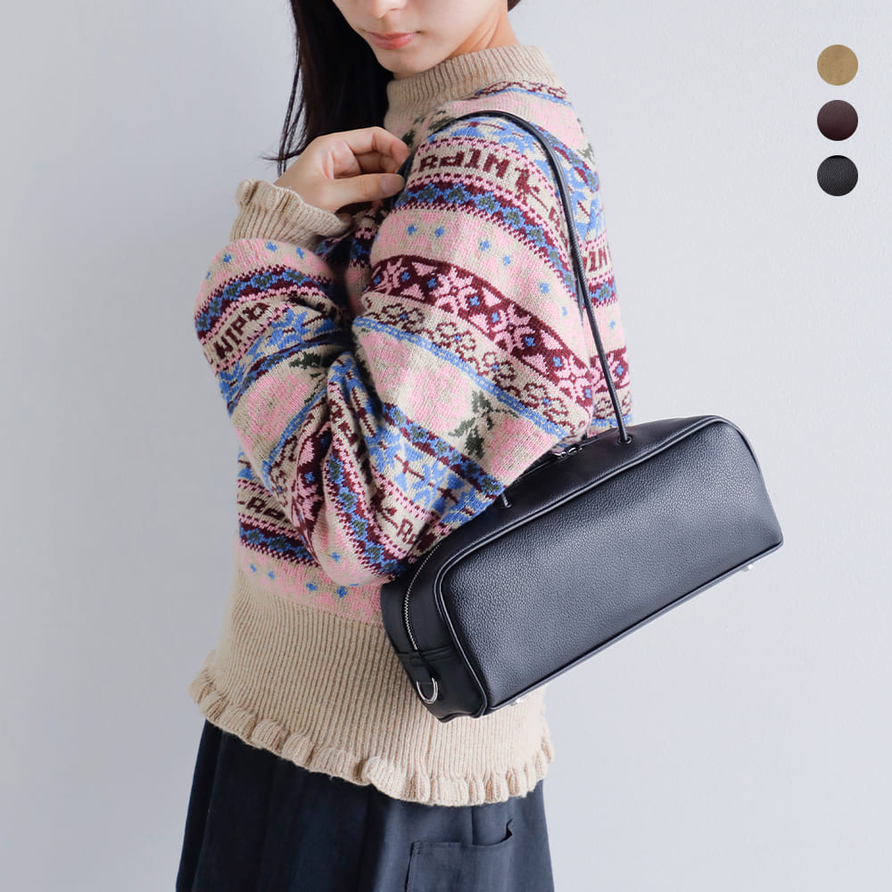 楽天市場】＆MyuQ アンドミューク カク ショルダー バッグ “KAKU