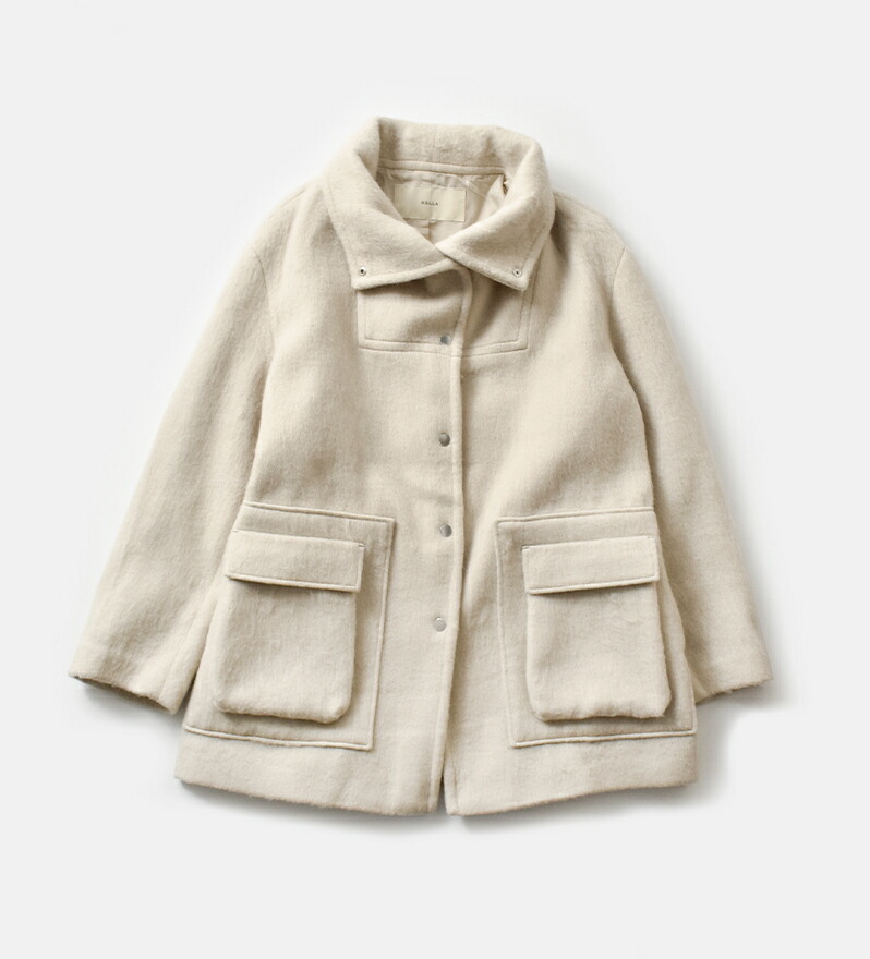 楽天市場】セール【40%OFF】Hella ヘラ ウール混 シャギー コート