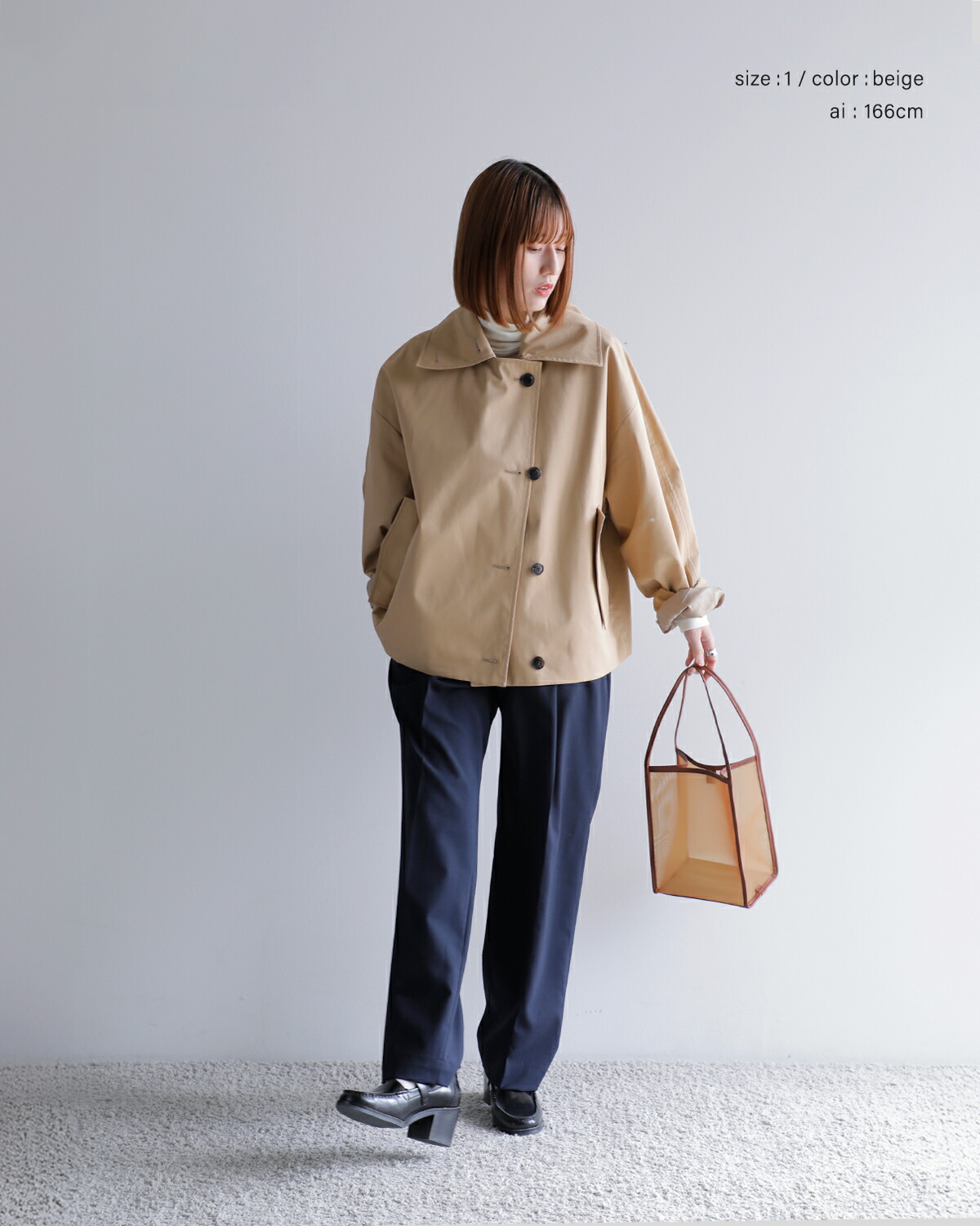 楽天市場】CREDONA クレドナ 60/2 コットン ギャバジン ショート