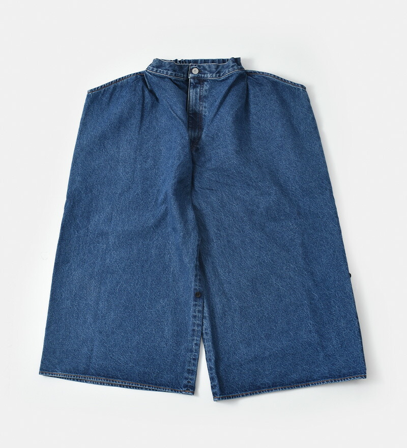 楽天市場】KURO クロ ペーパーフォールディング デニム パンツ “PAPER