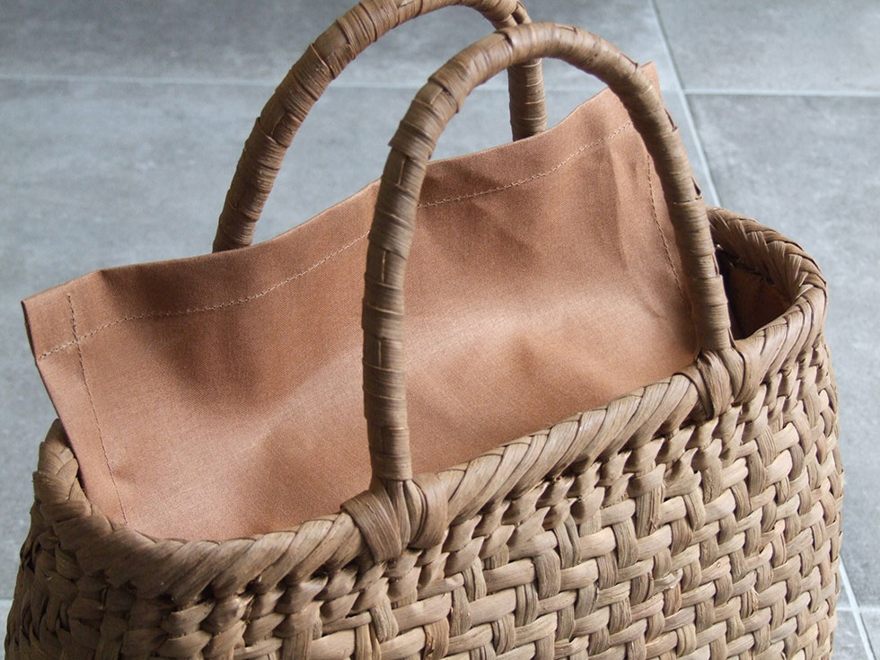 楽天市場】純国産 信州長野県 山葡萄かごバッグ 網代編み 定番型 上