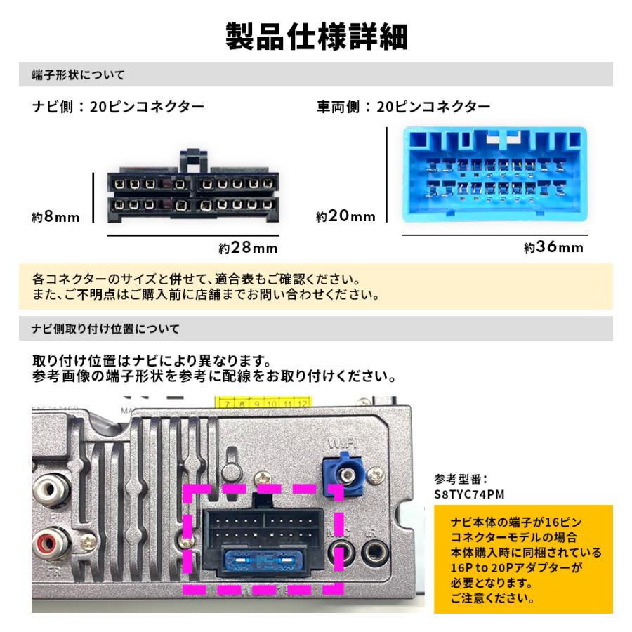 楽天市場】ATOTO トヨタ ダイハツ 接続ハーネスアトト S8 シリーズ