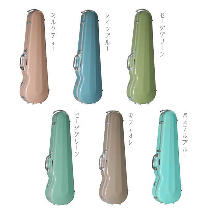 楽天市場】バイオリンケース(4/4サイズ用) □グレーフレーム