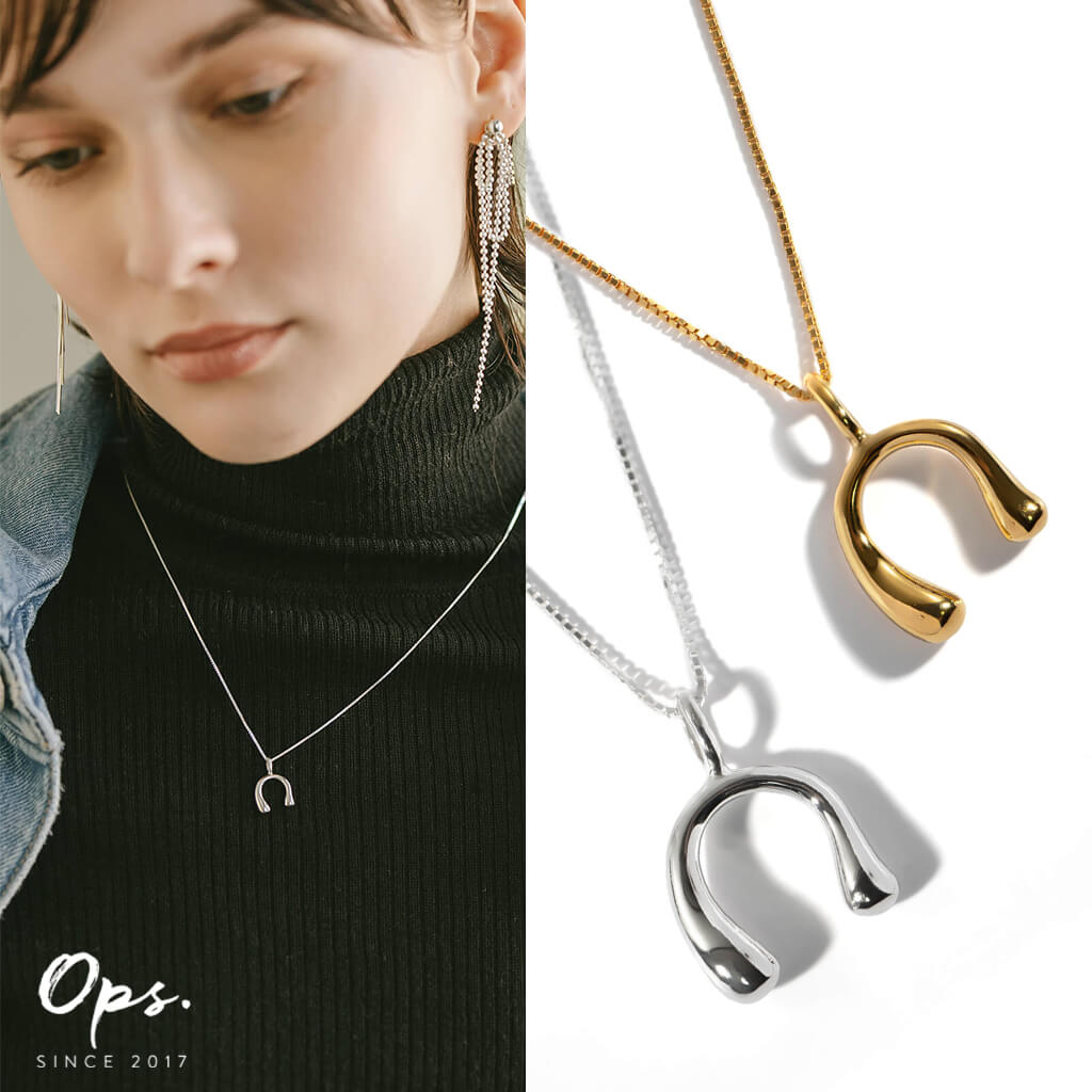 楽天市場】ホースシュー ネックレス レディース シンプル 【pedol-nk