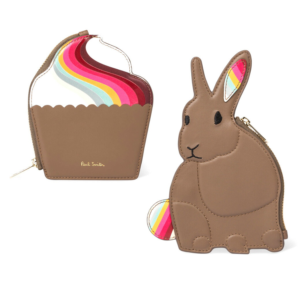 楽天市場】ポールスミス PAUL SMITH ウサギ型、カップケーキ型コイン