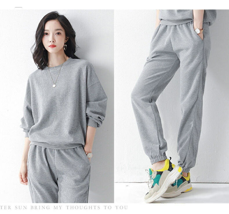 楽天市場】レディース スウェット トレーナー 上下2点セット