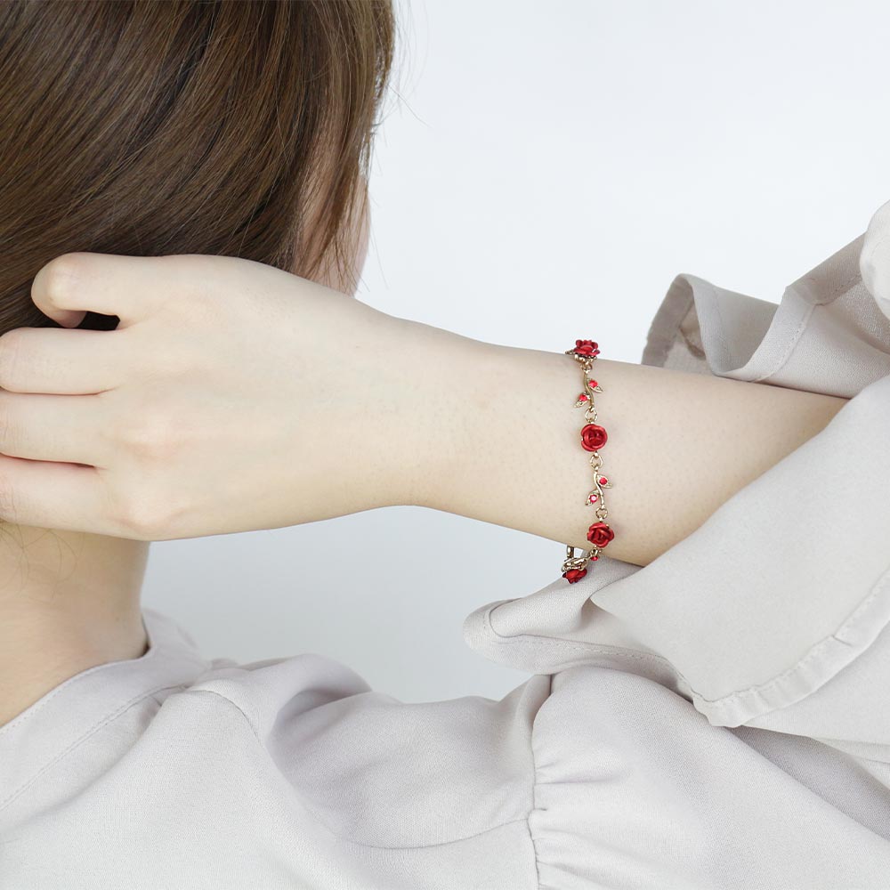 楽天市場】【スーパーセールMax50％OFF】ブレスレット ローズ