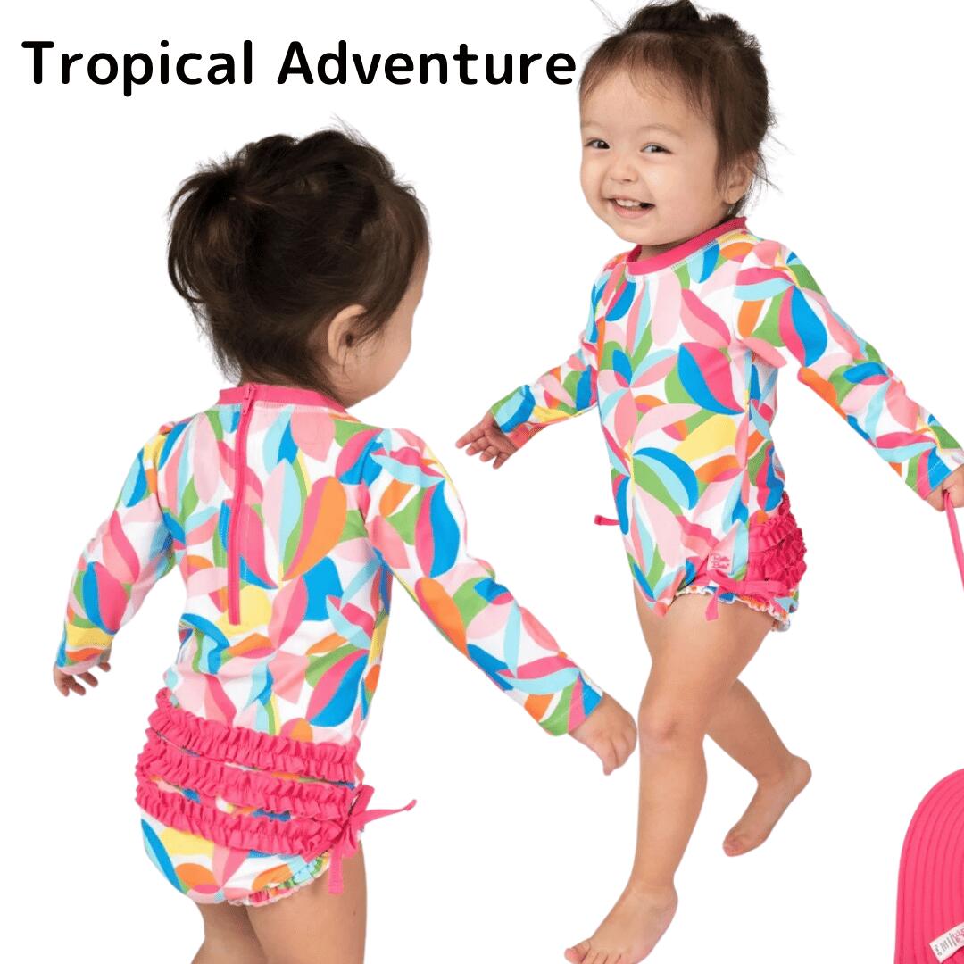 楽天市場】ラッフルバッツ Ruffle Butts 水着 長袖 ラッシュガード