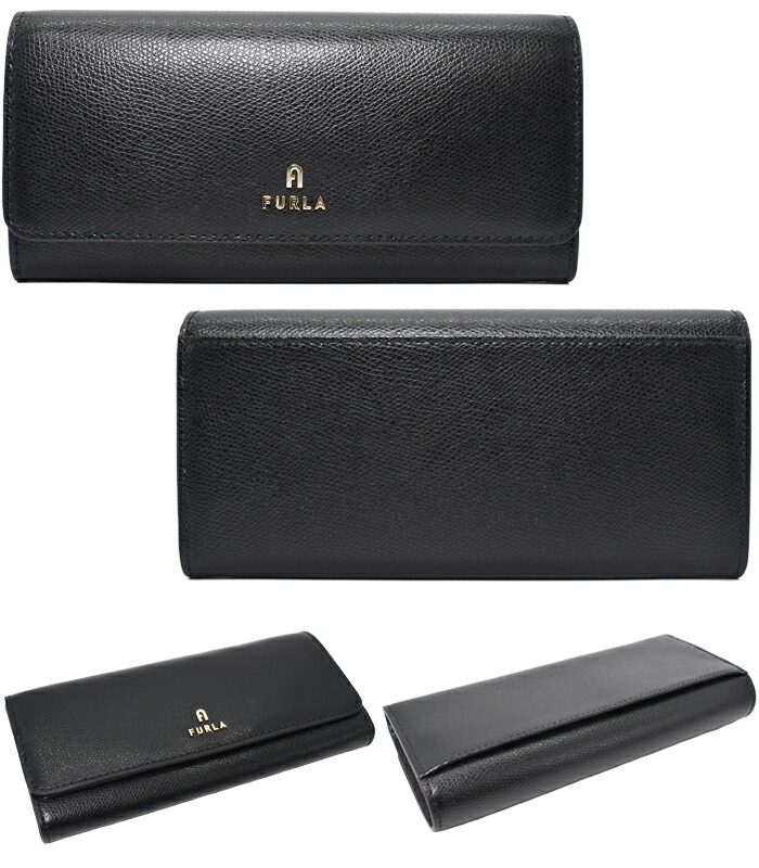 楽天市場】FURLA フルラ 長財布 ブラック CAMELIA CONTINENTAL WALLET