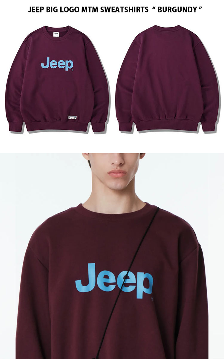 楽天市場】Jeep ジープ スウェット トレーナー BIG LOGO MTM SWEAT