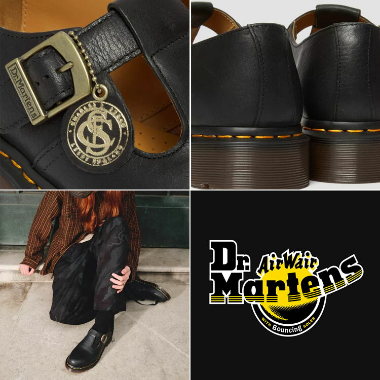楽天市場】Dr.Martens ドクターマーチン ストラップシューズ T-BAR