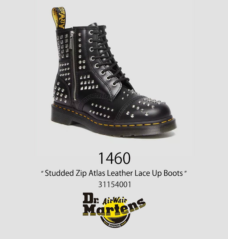 楽天市場】Dr.Martens ドクターマーチン 1460 Studded Zip Atlas