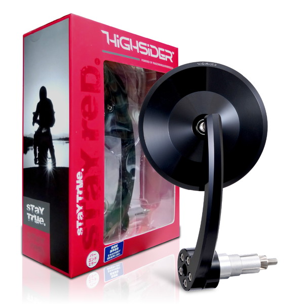 楽天市場】highsider バーエンドミラー モンタナ ブラックの通販