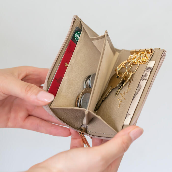 楽天市場】【ATAO公式】アタオ ベル キーケース ミニ財布 カードケース