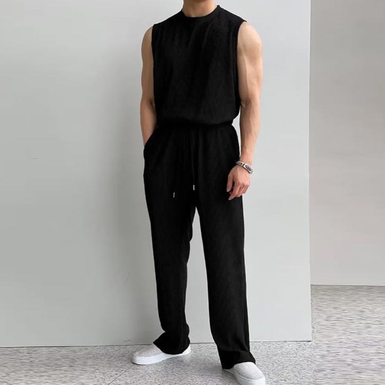 楽天市場】2点セット タンクトップ セットアップ メンズ ノースリーブ