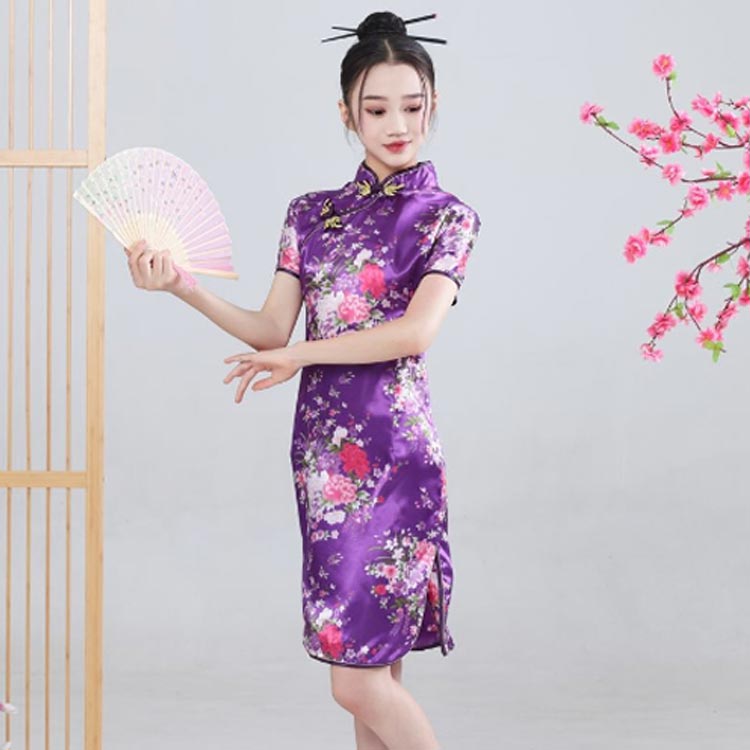 楽天市場】チャイナドレス ミニ パーティードレス チャイナ ドレス