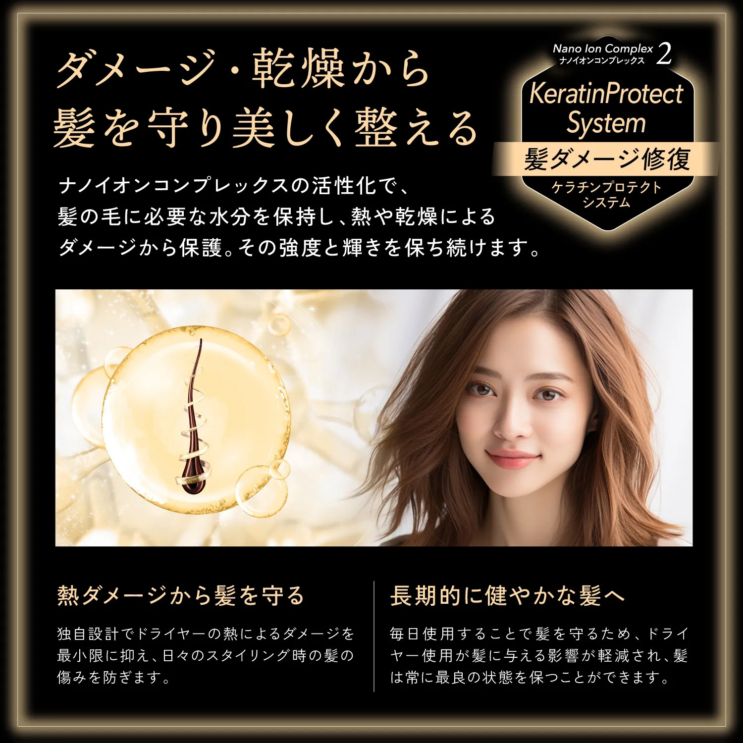 楽天市場】送料無料！KYOGOKU ナノシルク ケラチン エアソニック ヘア