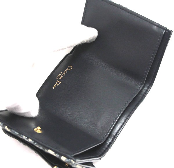 楽天市場】ディオール Dior サドル オブリーク 三つ折りコンパクト