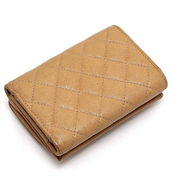 楽天市場】シャネル CHANEL ボーイシャネル マトラッセ 三つ折り