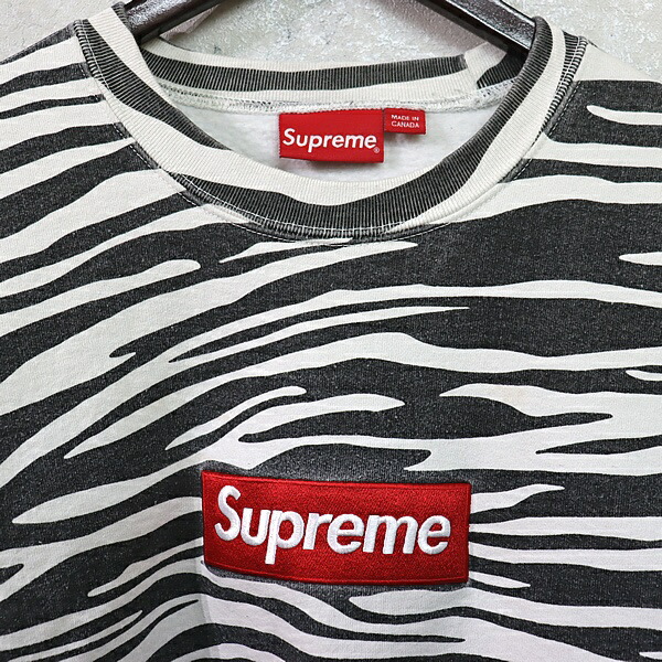 楽天市場】【広尾店】シュプリーム Supreme スウェット ゼブラ
