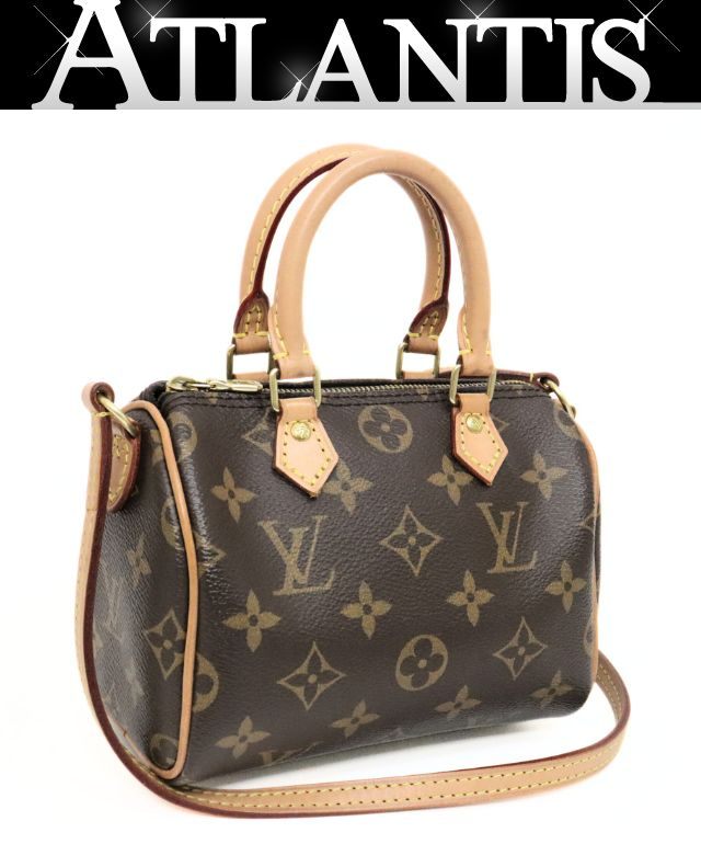 楽天市場】美品 ルイヴィトン Louis Vuitton ナノスピーディ