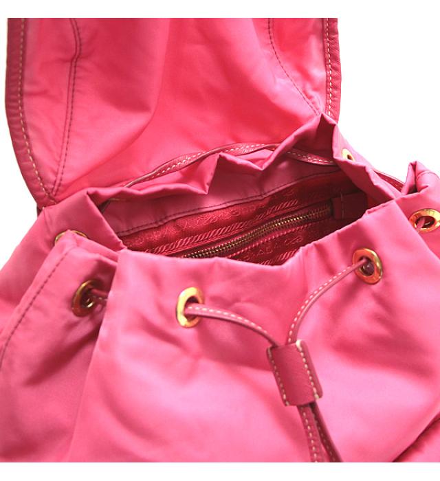 楽天市場】プラダ PRADA 三角ロゴ リュックサック バックパック ピンク