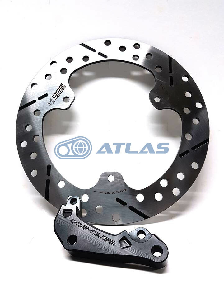 楽天市場】DOG HOUSE XMAX リア267mmブレーキディスク＋ブレンボ84mm