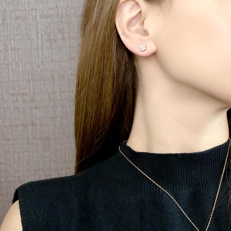 楽天市場】ピアス プラチナ メンズ 片耳ピアス つけっぱなし