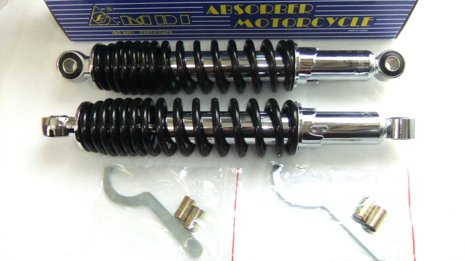 楽天市場】☆旧車カスタム！ BLACK 320mm MDIリアサス SET ＊SR400