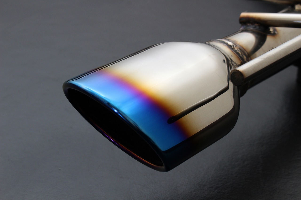 楽天市場】スリーキャッツ Z34 フェアレディZ チタン風110Φオーバル 直