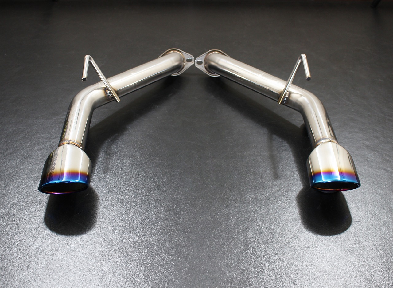 楽天市場】スリーキャッツ Z34 フェアレディZ チタン風110Φオーバル 直