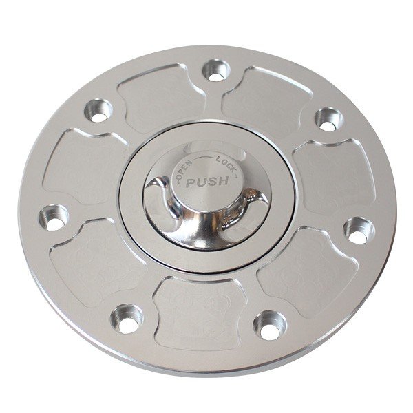 楽天市場】アルミ タンクキャップ 7穴 ZX-6R ZX-7R ZX-9R KLE250