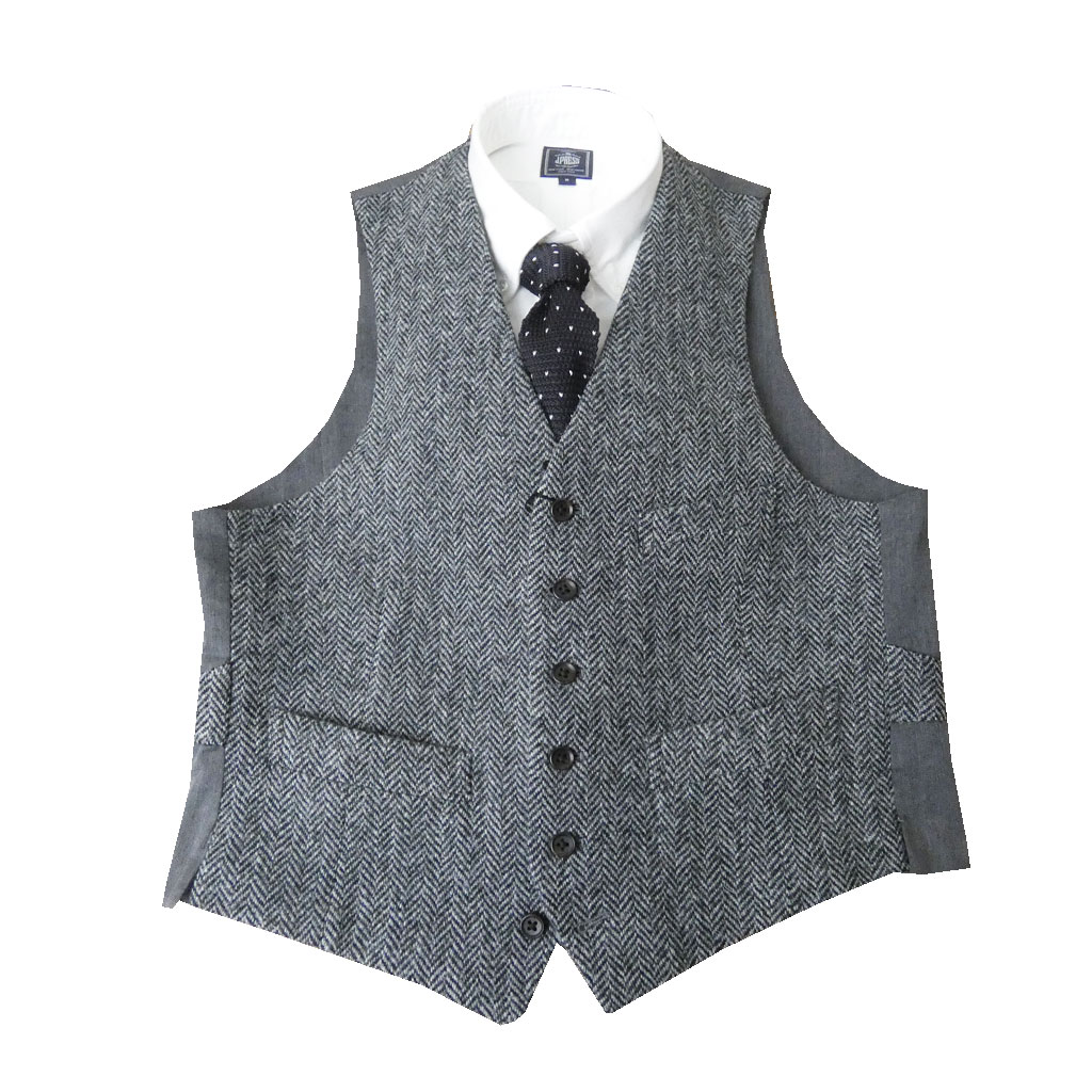 楽天市場】ハリスツイード ベスト（メンズファッション）の通販