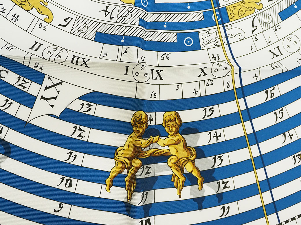 楽天市場】エルメス HERMES スカーフ カレ 90 カレ90 占星術