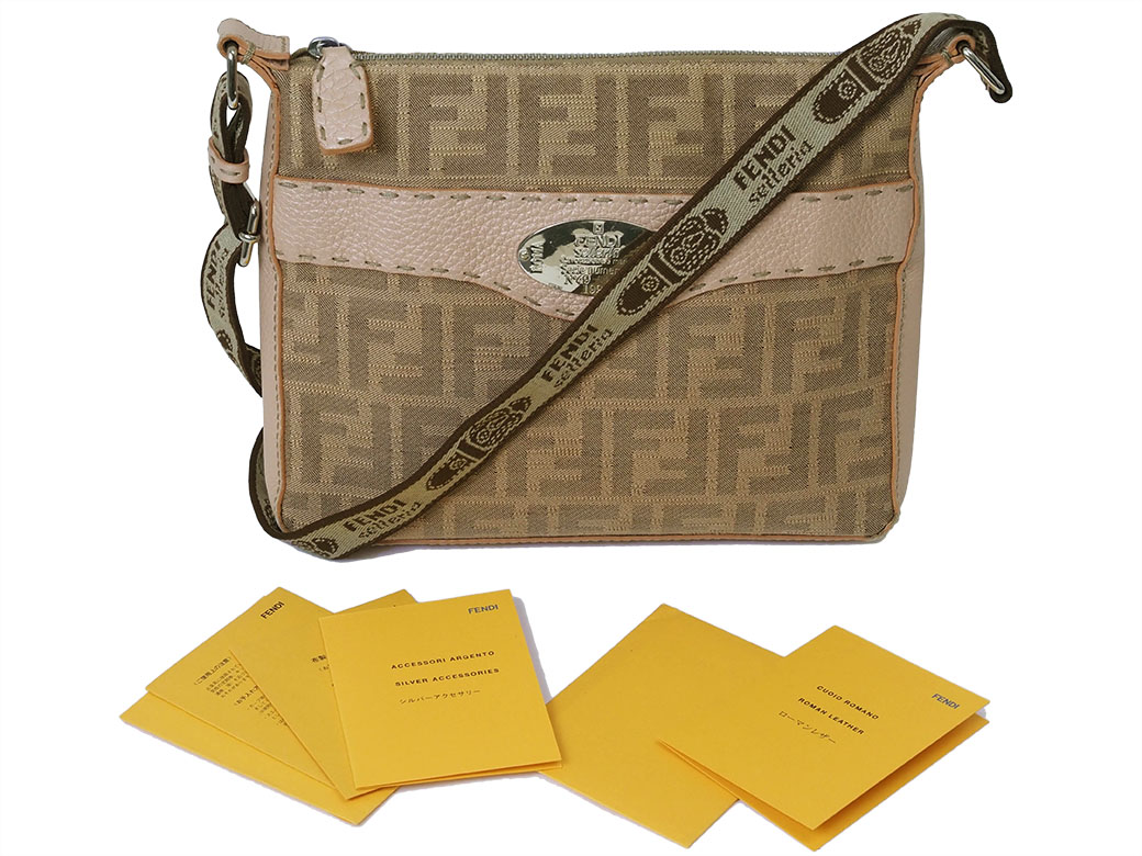 楽天市場】フェンディ FENDI セレリア キャンバス ショルダーバッグ