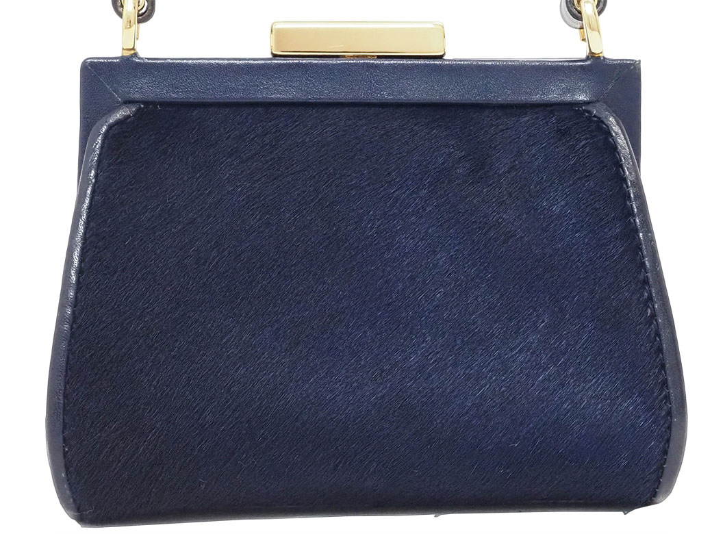 楽天市場】グッチ GUCCI ミニ ショルダーバッグ ハラコ ネイビー