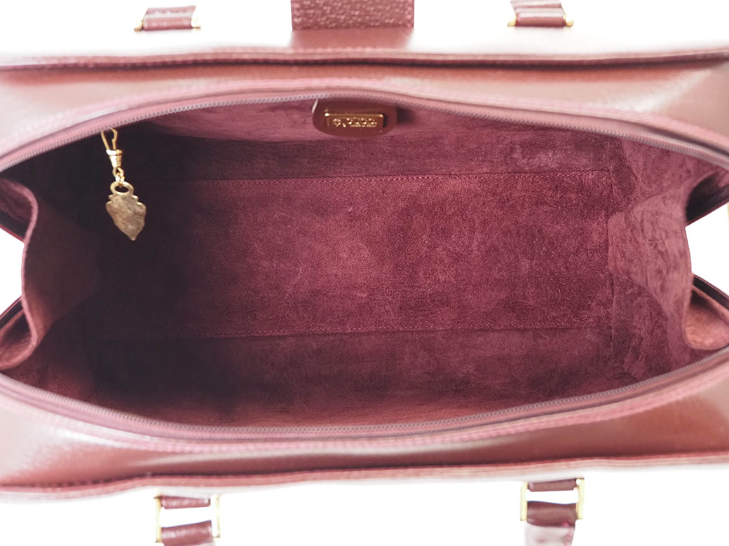 楽天市場】グッチ GUCCI バッグ 2WAY ボルドー ドクターズバッグ