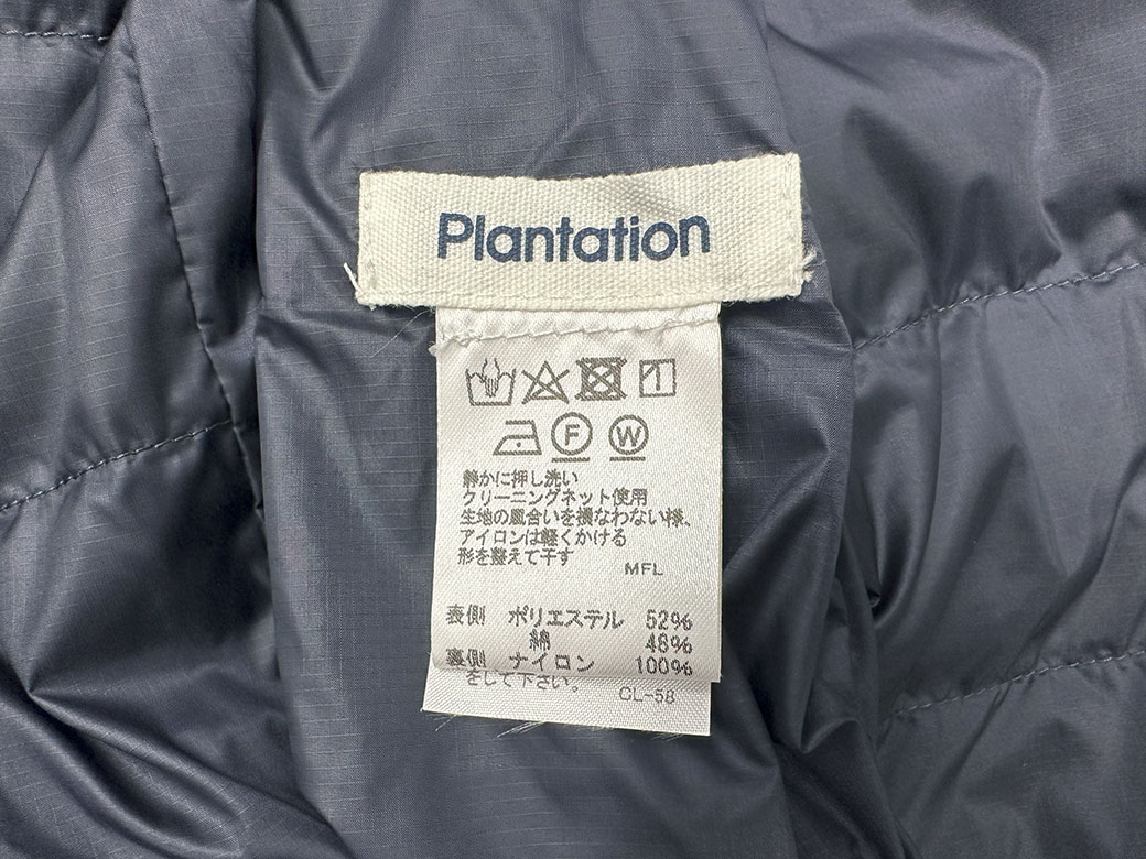 楽天市場】プランテーション ノーカラー ダウンコート ダウン