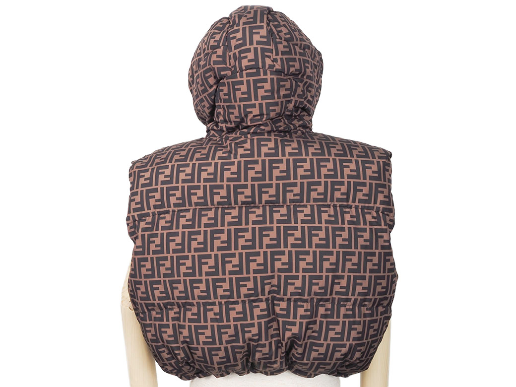 楽天市場】フェンディ FENDI リバーシブル ズッカ ダウンベスト