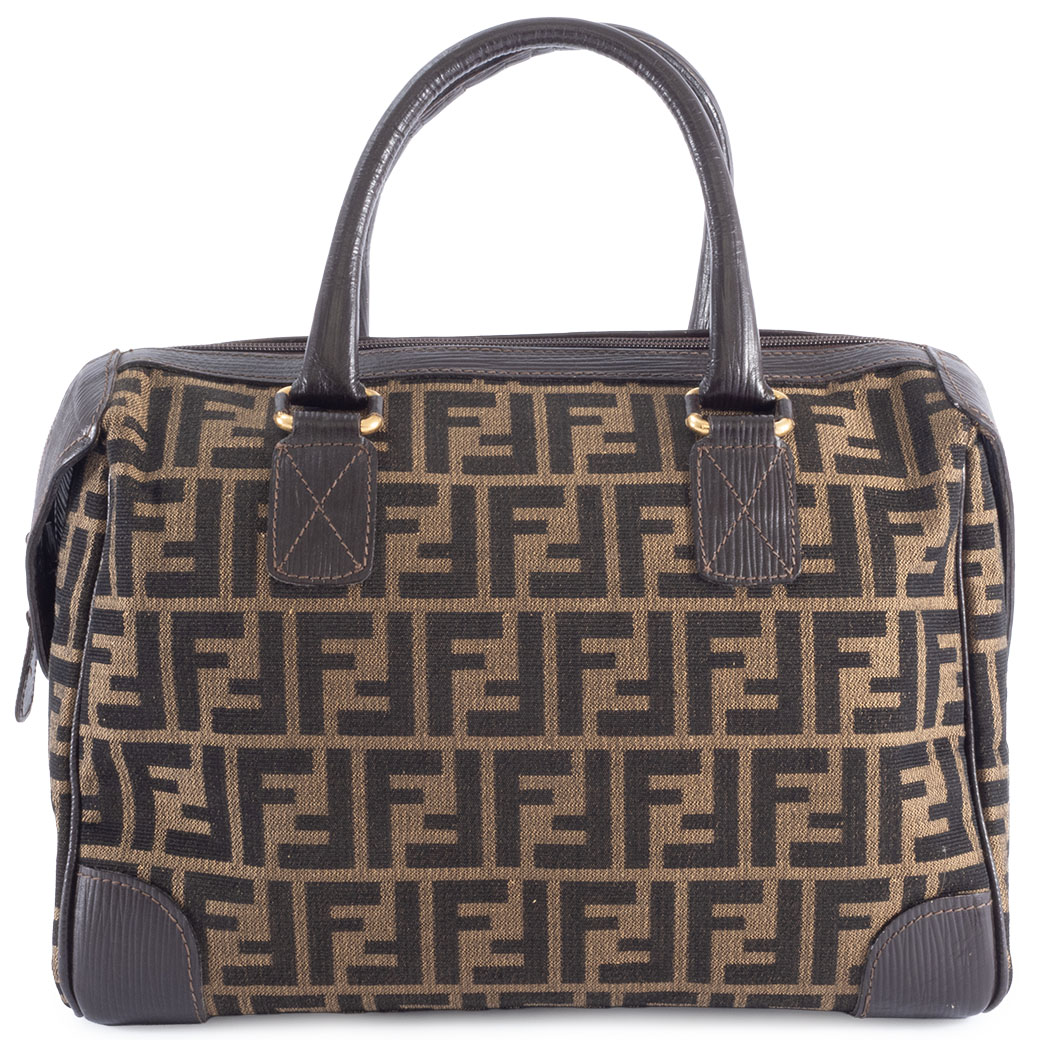 楽天市場】フェンディ FENDI ズッカ バッグ キャンバス レザー