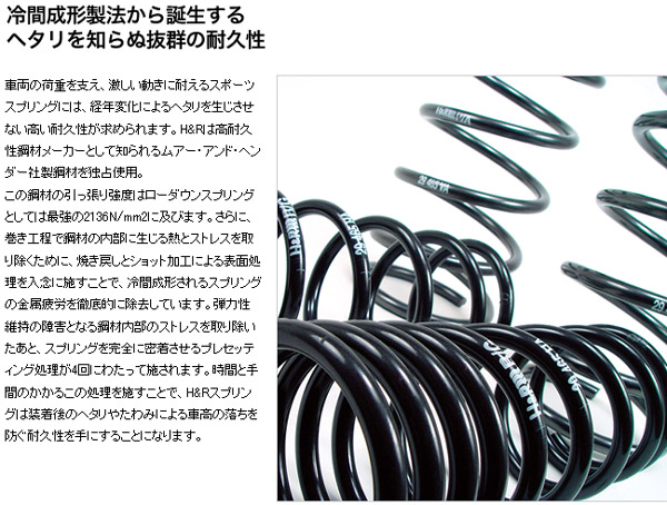 楽天市場】H&R ダウンサス [ベンツ CLA45 AMG W117 C117 117352 117344