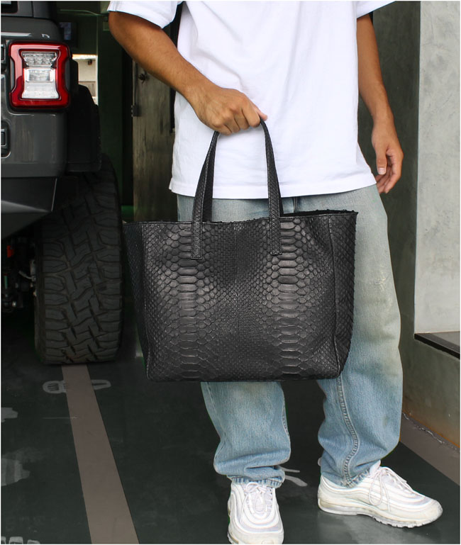 楽天市場】ダイヤモンドパイソン トートバッグ ビジネス バッグ トート